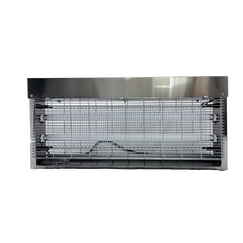 Ловушка для насекомых Insect-Killer SP100-2X20W IPX4 (s 300 м2) (с безосколочными лампами shatterproof)  нерж. сталь