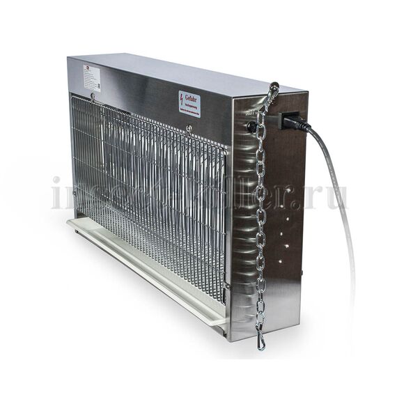 Ловушка для насекомых Insect-Killer  WELL WE-200-2S (s 120 м2) нерж. сталь